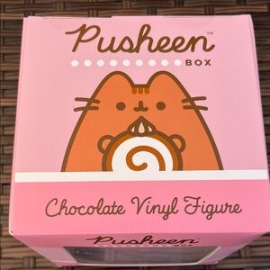 NWT Pusheen Pink and Brown Chocolate Vinyl Figure